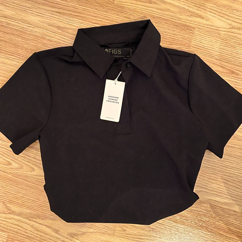 FIGS Nala scrub polo top and Yola scrub pants